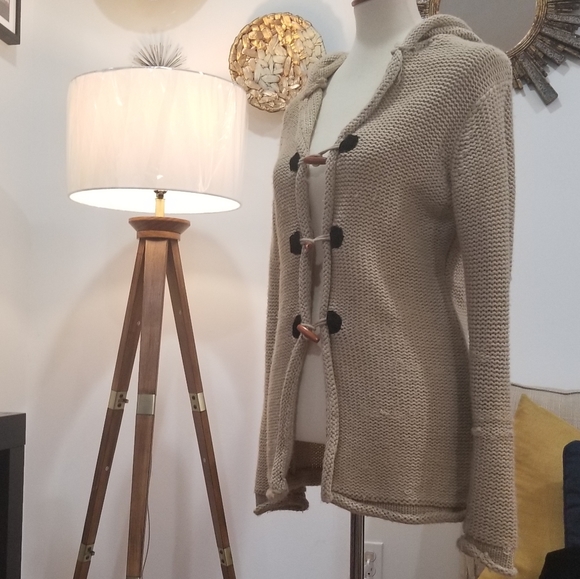 Cardigan Hooded sweater - Picture 4 of 9